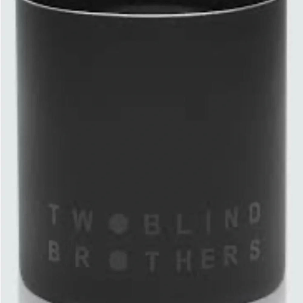 Two Blind Brothers Hand Poured Blackout Candle 12oz Saddlewood Scented - Picture 3 of 11